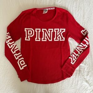 Red PINK Sleep Shirt